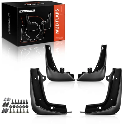 4 Pcs Front & Rear Mud Flaps Splash Guards