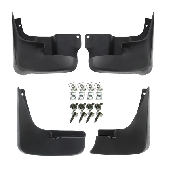 4 Pcs Front & Rear Mud Flaps Splash Guards for 2004-2010 Toyota Sienna