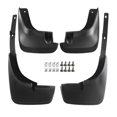 4 Pcs Front & Rear Mud Flaps Splash Guards