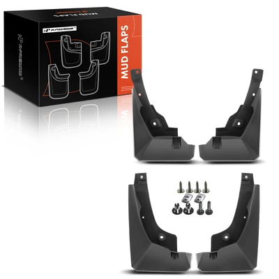 4 Pcs Front & Rear Mud Flaps Splash Guards