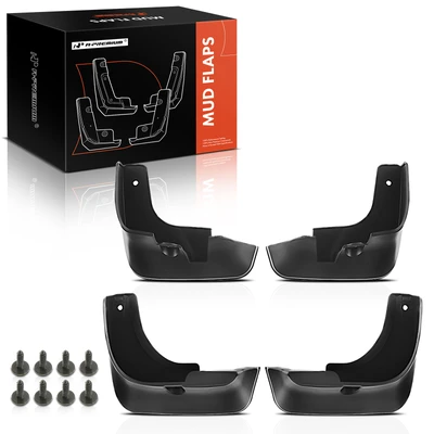 4 Pcs Front & Rear Mud Flaps Splash Guards