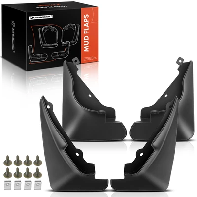 4 Pcs Front & Rear Mud Flaps Splash Guards