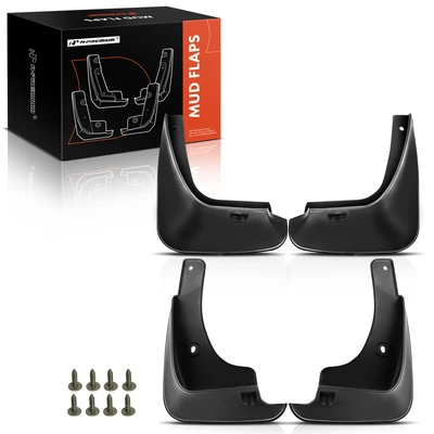 4 Pcs Front & Rear Mud Flaps Splash Guards