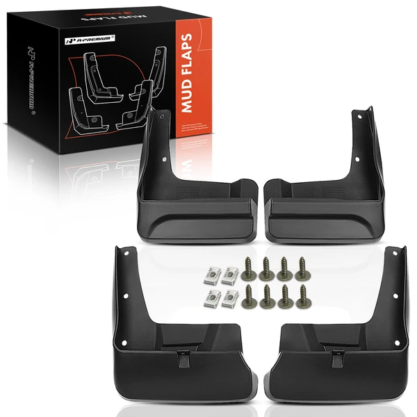 4 Pcs Front & Rear Mud Flaps Splash Guards for 2016-2020 Toyota Sienna