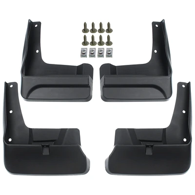 4 Pcs Front & Rear Mud Flaps Splash Guards