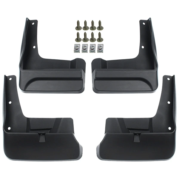 4 Pcs Front & Rear Mud Flaps Splash Guards for 2016-2020 Toyota Sienna