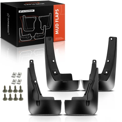 4 Pcs Front & Rear Mud Flaps Splash Guards