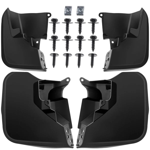 4 Pcs Front & Rear Mud Flaps Splash Guards for 2007-2014 Toyota FJ Cruiser