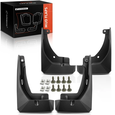 4 Pcs Front & Rear Mud Flaps Splash Guards