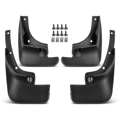 4 Pcs Front & Rear Mud Flaps Splash Guards