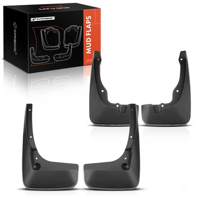 4 Pcs Mud Flaps Splash Guards