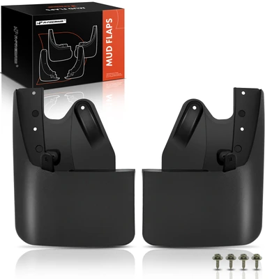 2 Pcs Rear Mud Flaps Splash Guards