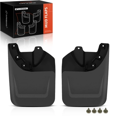 2 Pcs Rear Mud Flaps Splash Guards