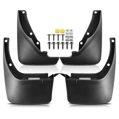 4 Pcs Mud Flaps Splash Guards