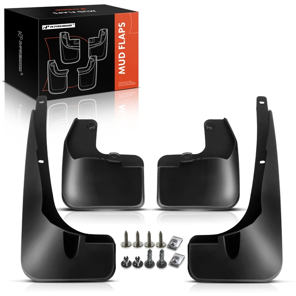 4 Pcs Front & Rear Mud Flaps Splash Guards for 2016 Toyota RAV4