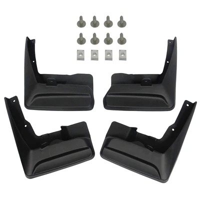 4 Pcs Front & Rear Mud Flaps Splash Guards