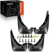 4 Pcs Front & Rear Mud Flaps Splash Guards without Fender Flares for 2006-2012 Toyota RAV4