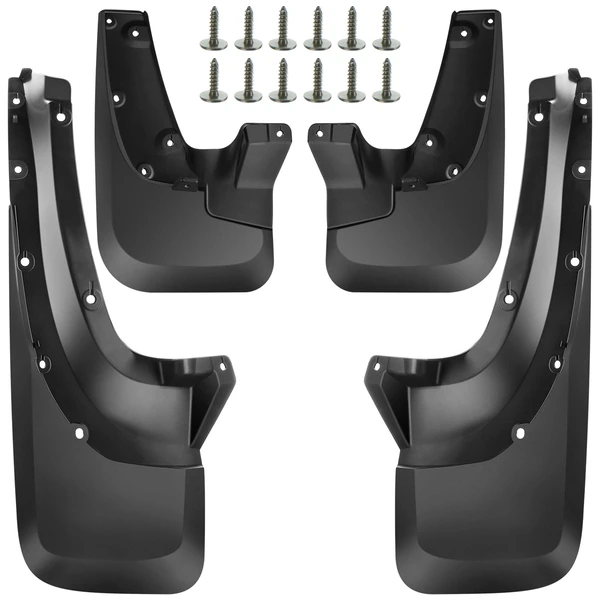 4 Pcs Front & Rear Mud Flaps Splash Guards for Toyota 4Runner Sport SR5 2005-2009