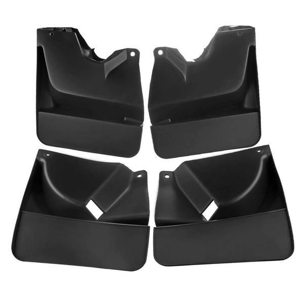 4 Pcs Front & Rear Mud Flaps Splash Guards for Toyota Land Cruiser Prado 2003-2009