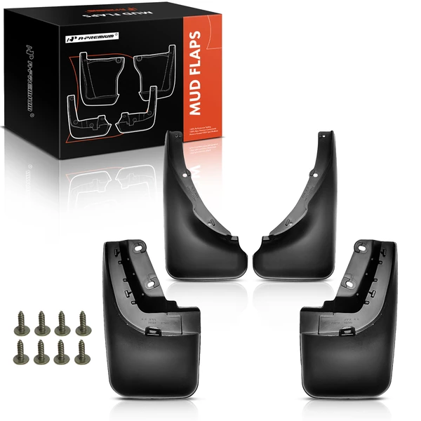 4 Pcs Front & Rear Mud Flaps Splash Guards for Toyota Corolla E90 1988-1992