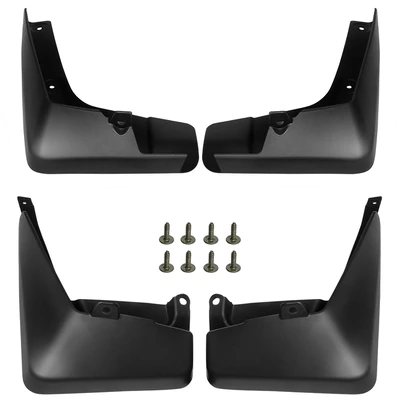 4 Pcs Front & Rear Mud Flaps Splash Guards
