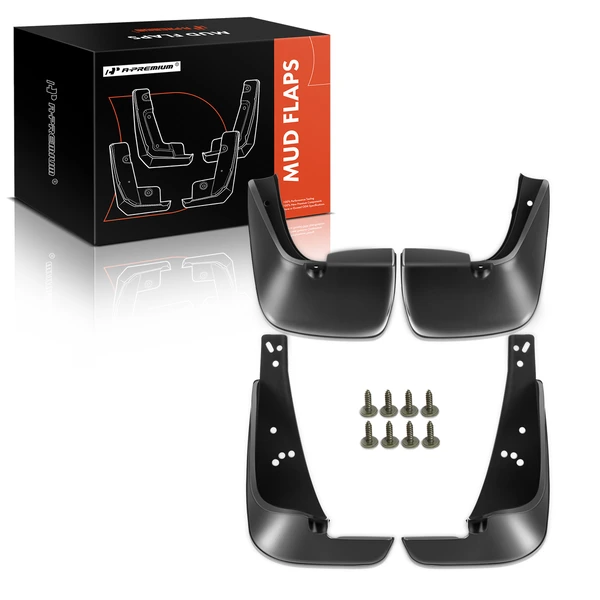 4 Pcs Front & Rear Mud Flaps Splash Guards for Toyota Corolla 2003-2008 Sedan