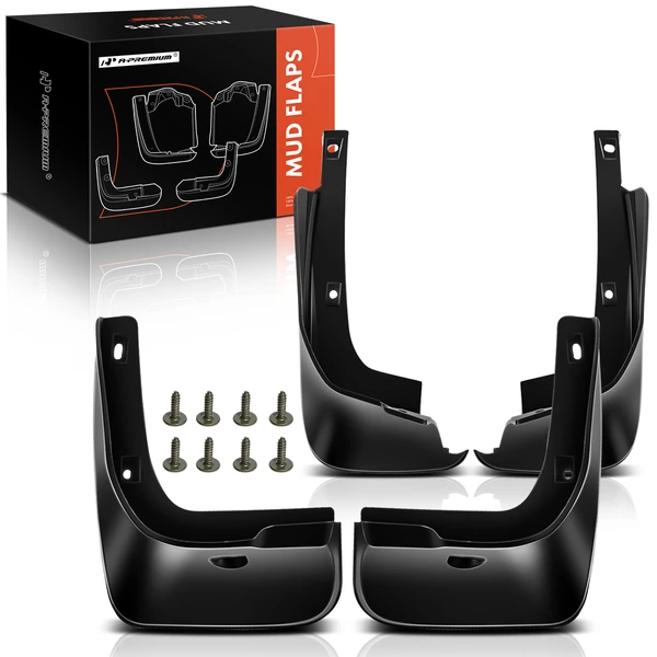 4 Pcs Front & Rear Mud Flaps Splash Guards for Toyota Corolla E140 2009-2013 Sedan