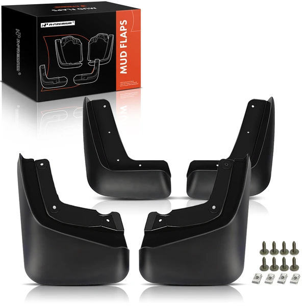 4 Pcs Front & Rear Mud Flaps Splash Guards for 2006-2012 Volvo XC90