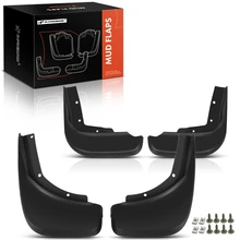 4 Pcs Front & Rear Mud Flaps Splash Guards for 2014-2017 Volvo XC60