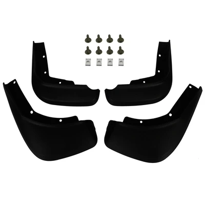 4 Pcs Front & Rear Mud Flaps Splash Guards