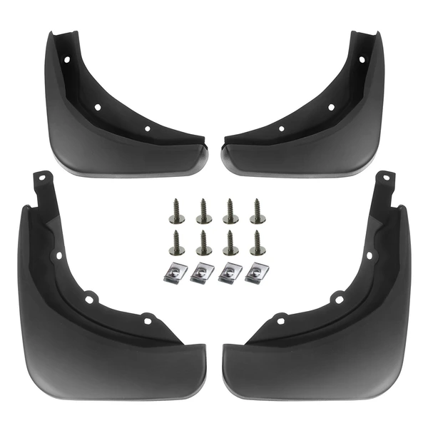 4 Pcs Front & Rear Mud Flaps Splash Guards for 2017-2019 Volvo S90