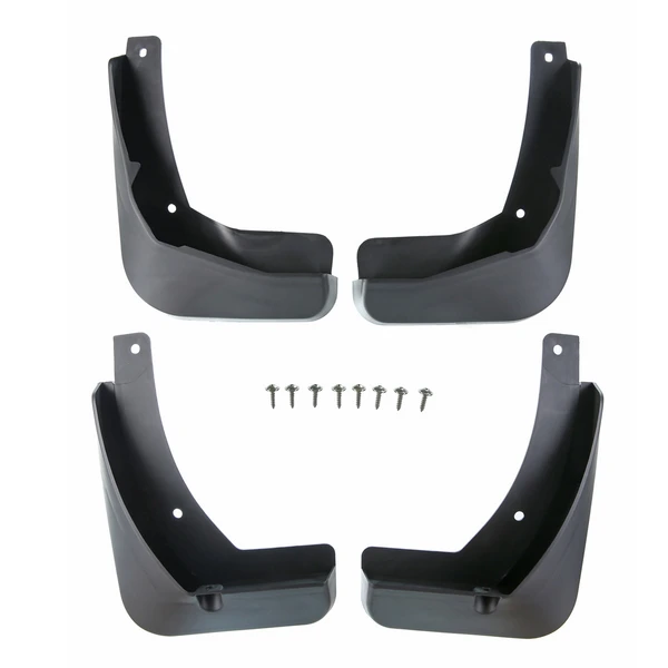 4 Pcs Front & Rear Mud Flaps Splash Guards without Fender Flares for Volkswagen Golf MK7 2015-2017