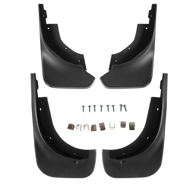4 Pcs Front & Rear Mud Flaps Splash Guards for Volkswagen VW Touareg 2007-2010 SUV