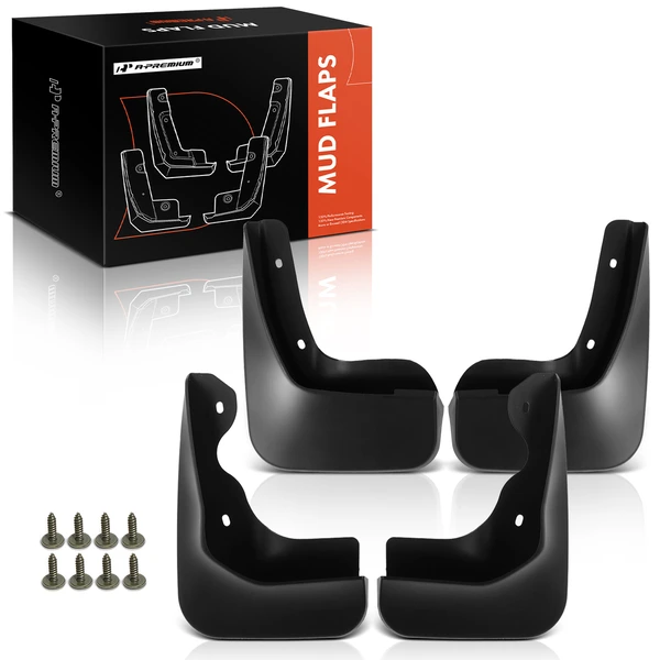 4 Pcs Front & Rear Mud Flaps Splash Guards for Volkswagen Jetta 2010-2014