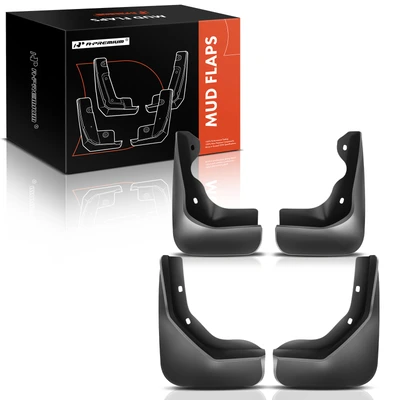 4 Pcs Front & Rear Mud Flaps Splash Guards