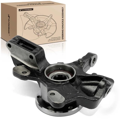 Front Driver Steering Knuckle & Hub Bearing Assembly