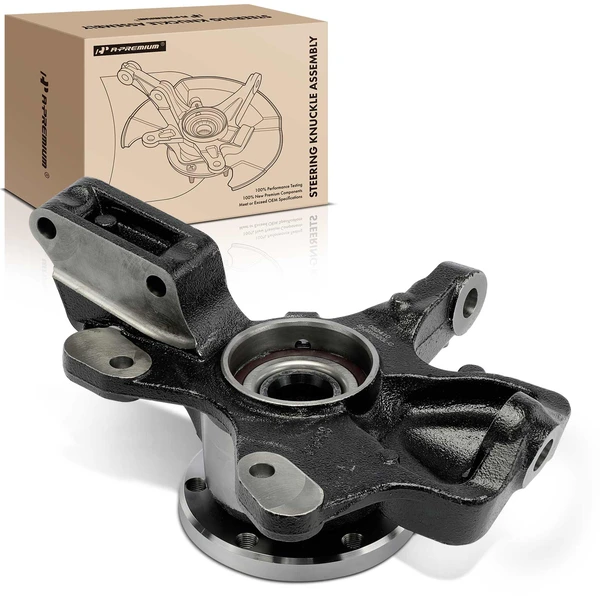 Front Driver Steering Knuckle & Hub Bearing Assembly for Benz Sprinter 2500 15-18 4WD