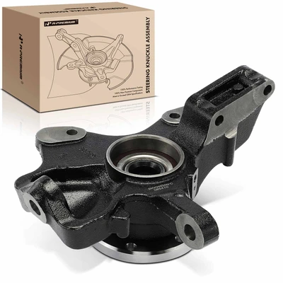 Front Passenger Steering Knuckle & Hub Bearing Assembly