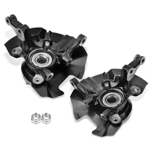 2 Pcs Front Steering Knuckle Assembly