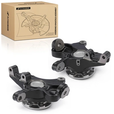 2 Pcs Front Steering Knuckle Assembly