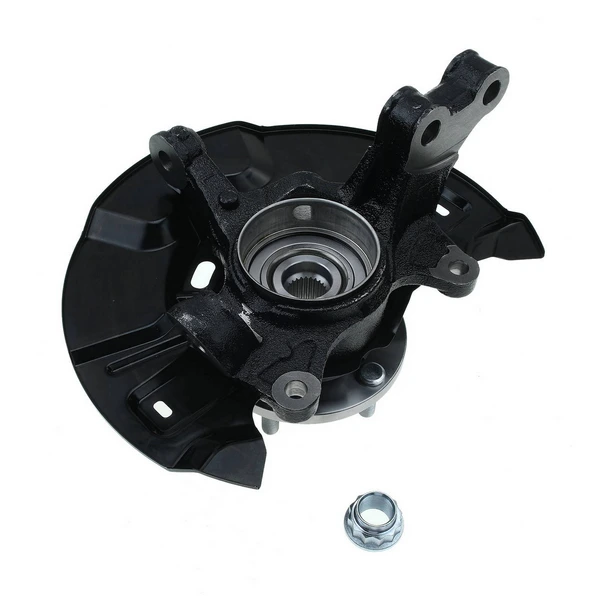 Front Driver Steering Knuckle Assembly for Toyota Matrix 09-13 L4 2.4L FWD