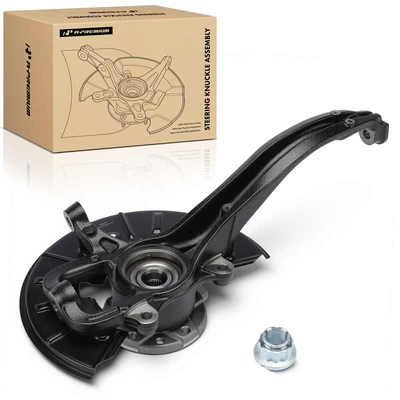 Front Driver Steering Knuckle & Hub Bearing Assembly