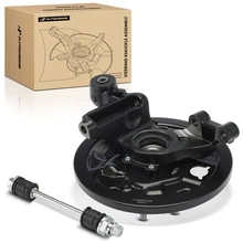 Rear Passenger Steering Knuckle Assembly with Dust Shield for 2001 Subaru Forester