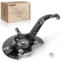 Front Driver Steering Knuckle & Hub Bearing