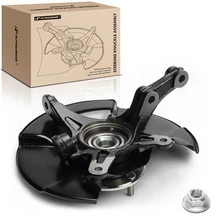 Front Driver Steering Knuckle & Hub Bearing for 2006-2011 Honda Civic