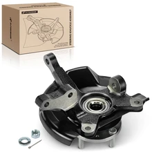 Front Passenger Steering Knuckle & Hub Bearing for 1999-2006 Hyundai Accent