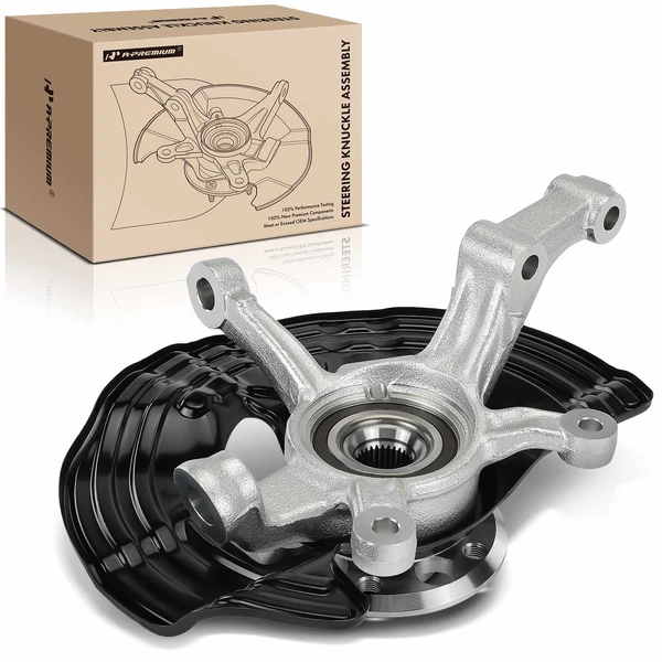 Front Driver Steering Knuckle & Hub Bearing Assembly for Mercedes-Benz CLA250 GLA250