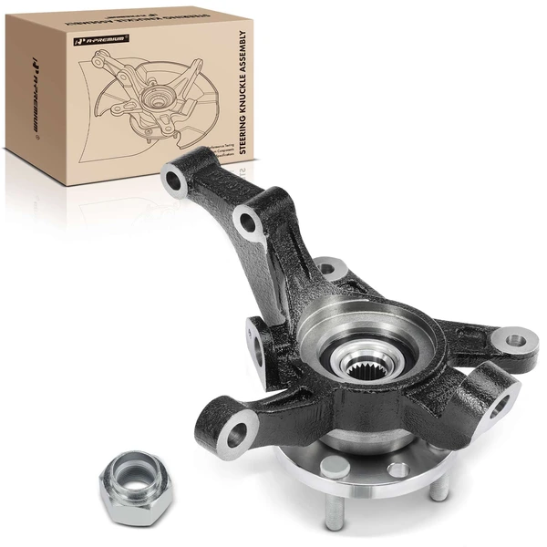 Front Driver Steering Knuckle Assembly for 2007-2011 Chevrolet Aveo5