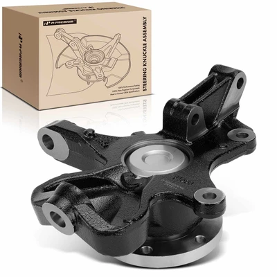 Front Passenger Steering Knuckle & Hub Bearing