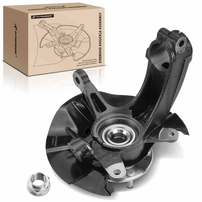 Front Driver Steering Knuckle Assembly
